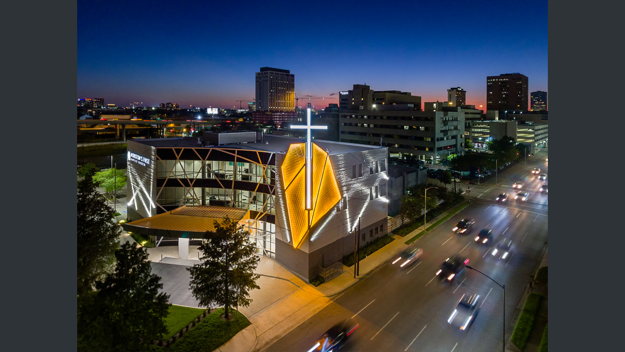 houston's first baptist church-downtown